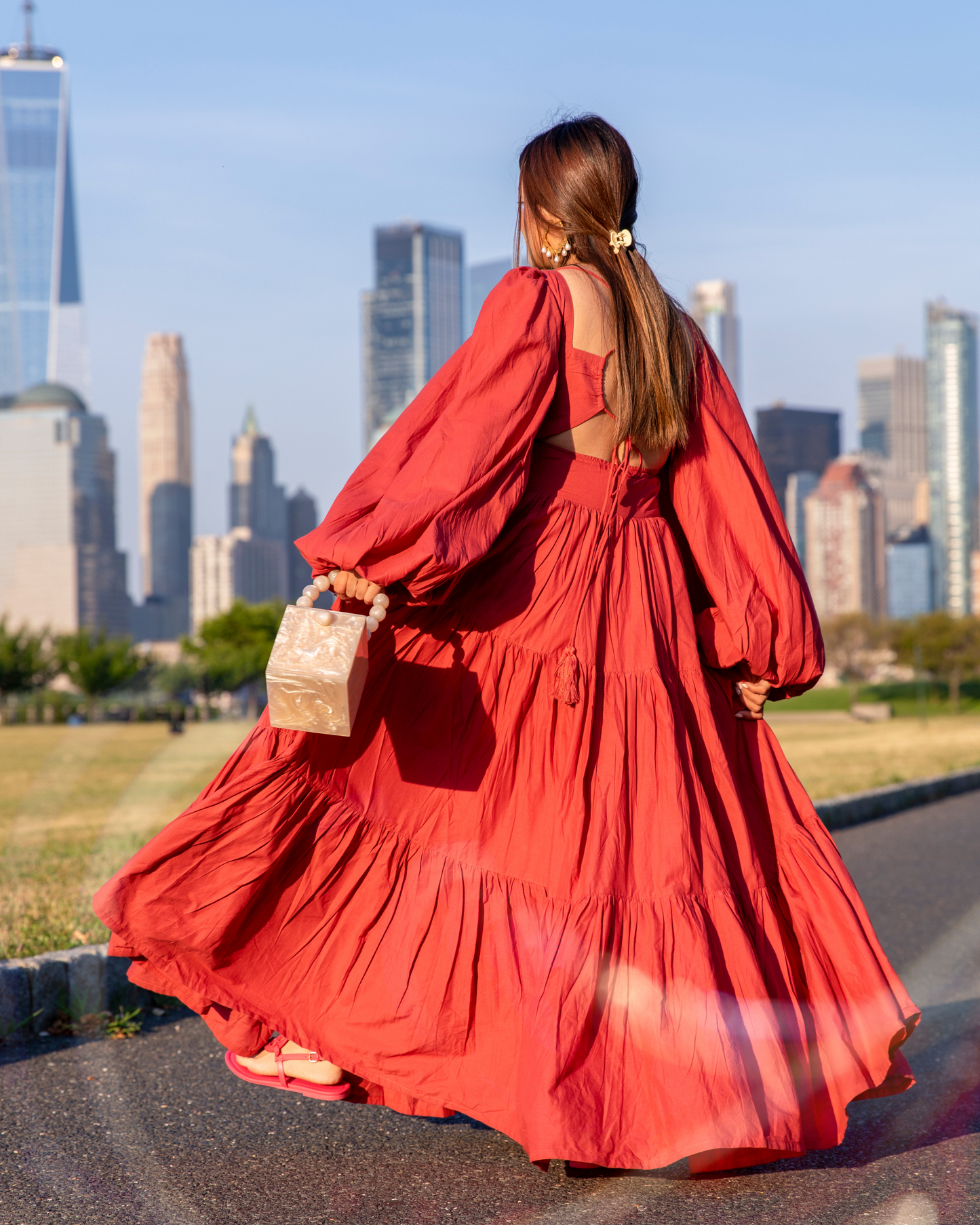 Crosby Tier Cotton Dress